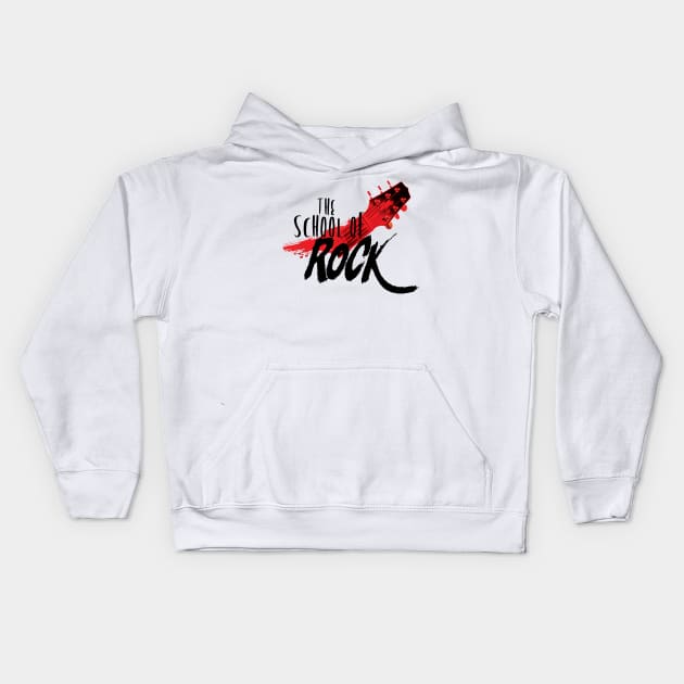 School Of Rock Kids Hoodie by JacksonBourke